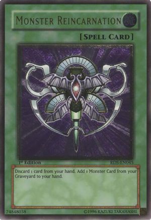 Monster Reincarnation (UTR) (RDS-EN045) - Rise of Destiny 1st Edition