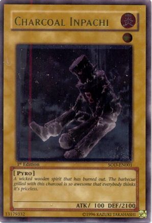 Charcoal Inpachi (UTR) (SOD-EN001) - Soul of the Duelist 1st Edition