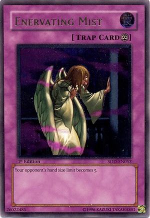 Enervating Mist (UTR) (SOD-EN053) - Soul of the Duelist Unlimited