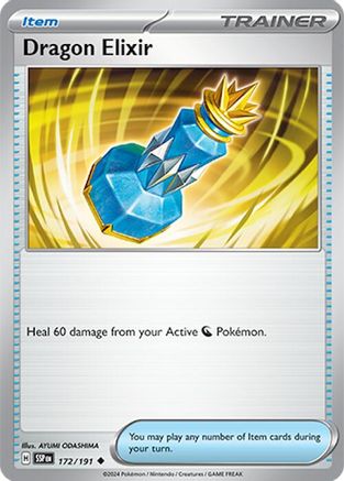 Dragon Elixir 172  SV08 Surging Sparks - Uncommon
