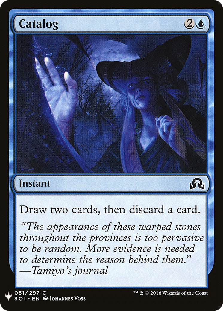 Catalog (LIST-051) - The List