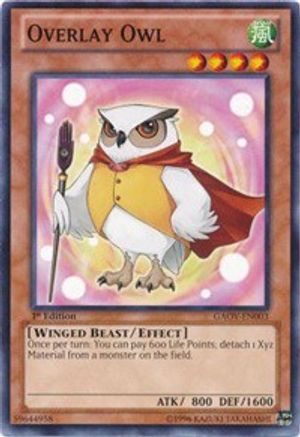 Overlay Owl (GAOV-EN003) - Galactic Overlord 1st Edition