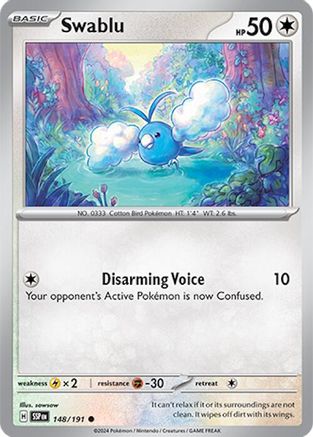 Swablu 148  SV08 Surging Sparks - Common