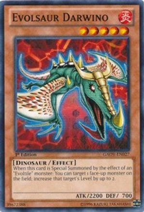Evolsaur Darwino (GAOV-EN027) - Galactic Overlord 1st Edition