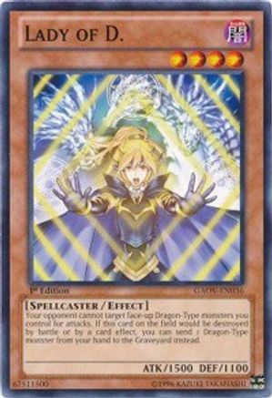 Lady of D. (GAOV-EN036) - Galactic Overlord 1st Edition
