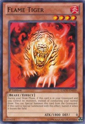 Flame Tiger (GAOV-EN039) - Galactic Overlord Unlimited
