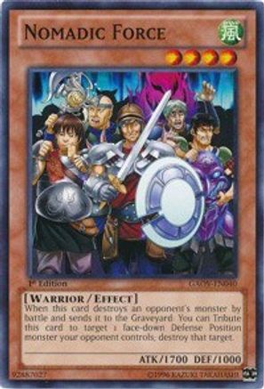 Nomadic Force (GAOV-EN040) - Galactic Overlord 1st Edition