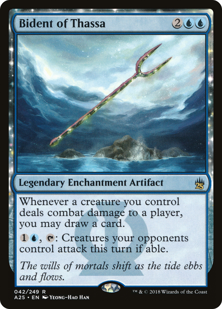 Bident of Thassa (A25-042) - Masters 25: (enchantment) Foil