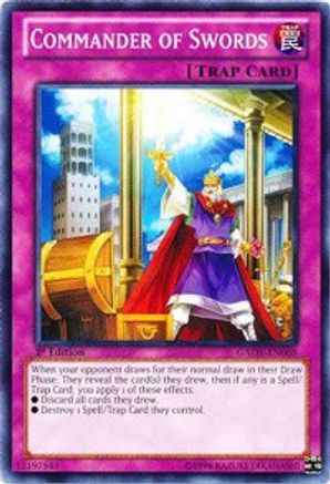 Commander of Swords (GAOV-EN068) - Galactic Overlord 1st Edition