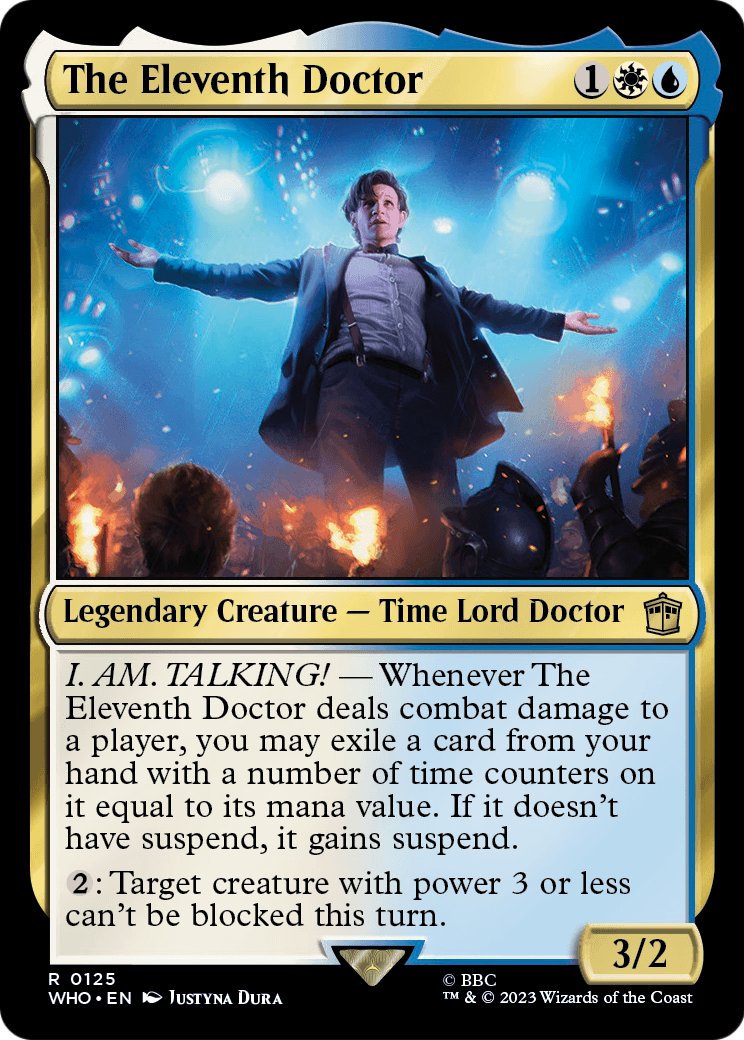 The Eleventh Doctor (WHO-125) - Doctor Who Foil