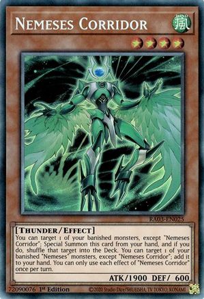 Nemeses Corridor (PCR) (RA03-EN025) - Quarter Century Bonanza 1st Edition