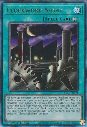 Clockwork Night (PUR) (RA03-EN071) - Quarter Century Bonanza 1st Edition