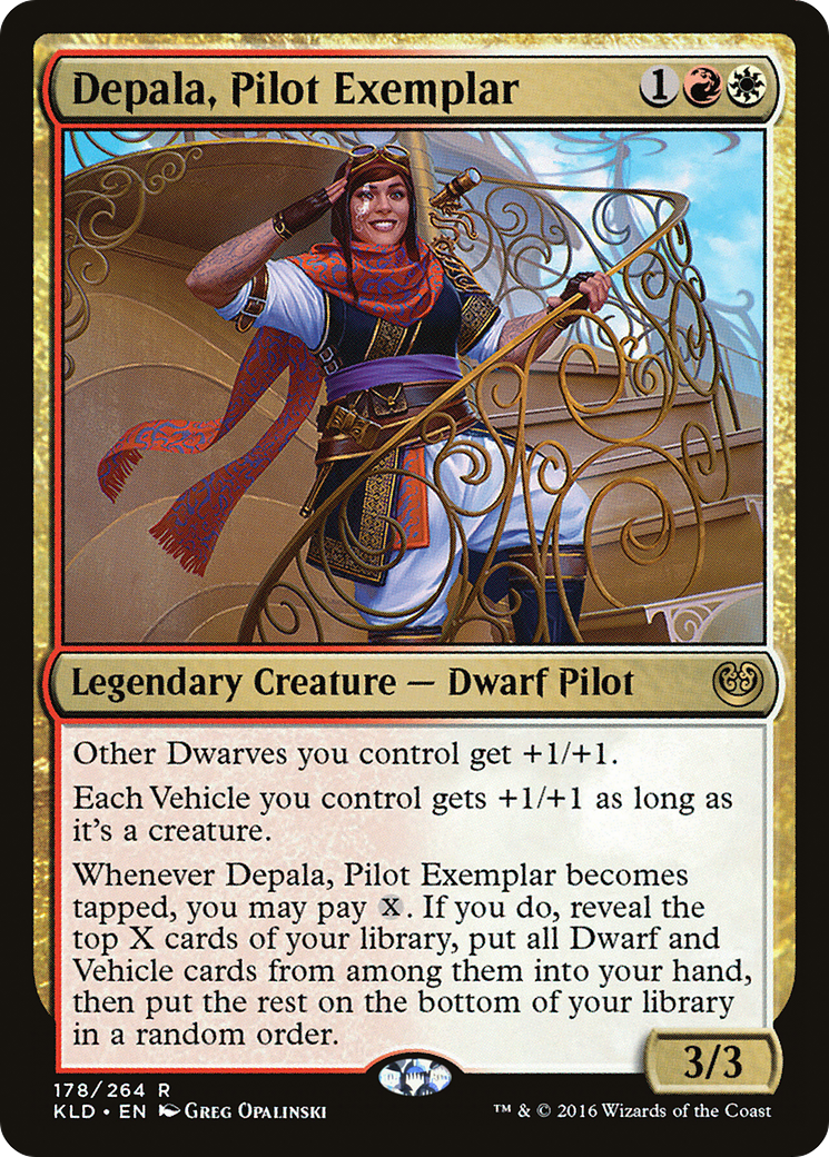 Depala, Pilot Exemplar (KLD-178) - Kaladesh Foil