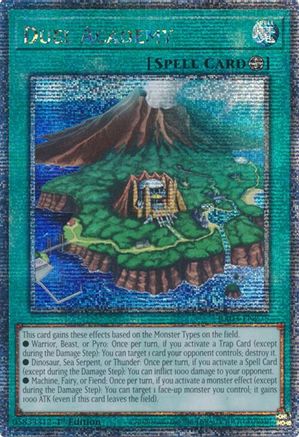 Duel Academy (Quarter Century Secret Rare) (RA03-EN275) - Quarter Century Bonanza 1st Edition