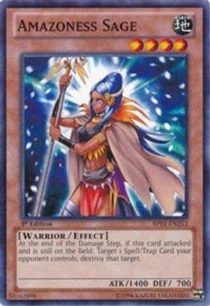 Amazoness Sage (BP01-EN212) - Battle Pack: Epic Dawn Unlimited
