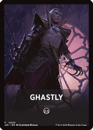 Ghastly Theme Card (J25-020) - Foundations Jumpstart