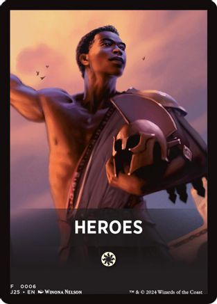 Heroes Theme Card (J25-006) - Foundations Jumpstart