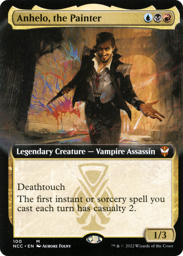 Anhelo, the Painter (Extended Art) (NCC-100) - New Capenna Commander: (Extended Art) Foil