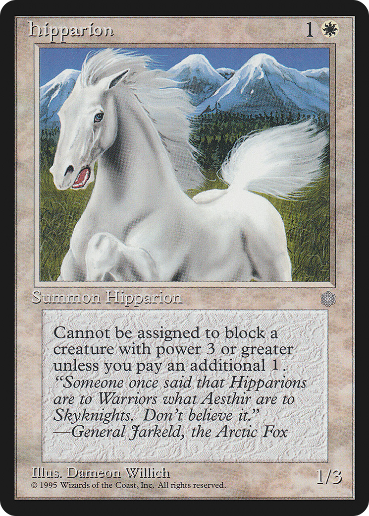 Hipparion (ICE-) - Ice Age