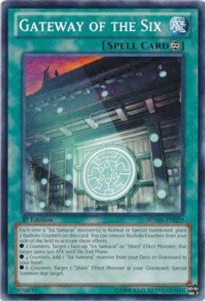 Gateway of the Six (SDWA-EN029) - Structure Deck: Samurai Warlords 1st Edition