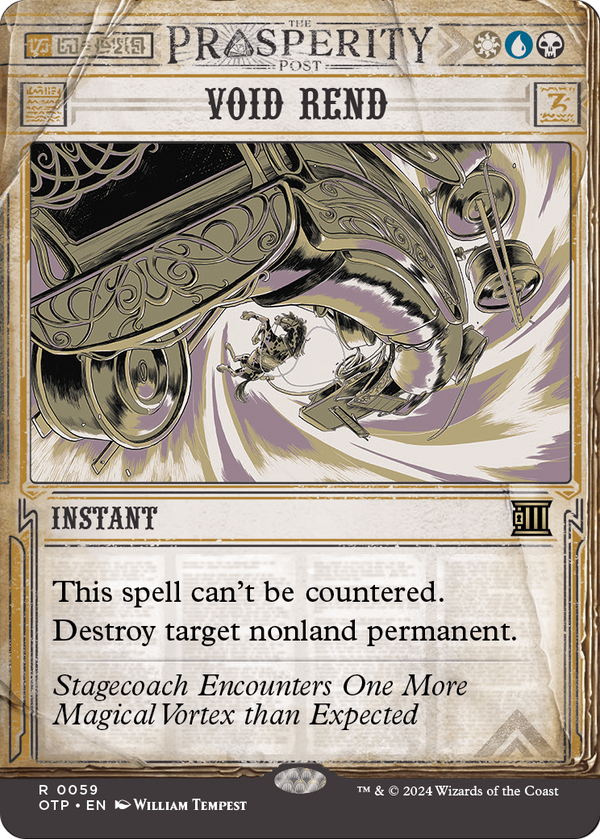 Void Rend (OTP-059) - Breaking News: (Showcase) (Borderless)