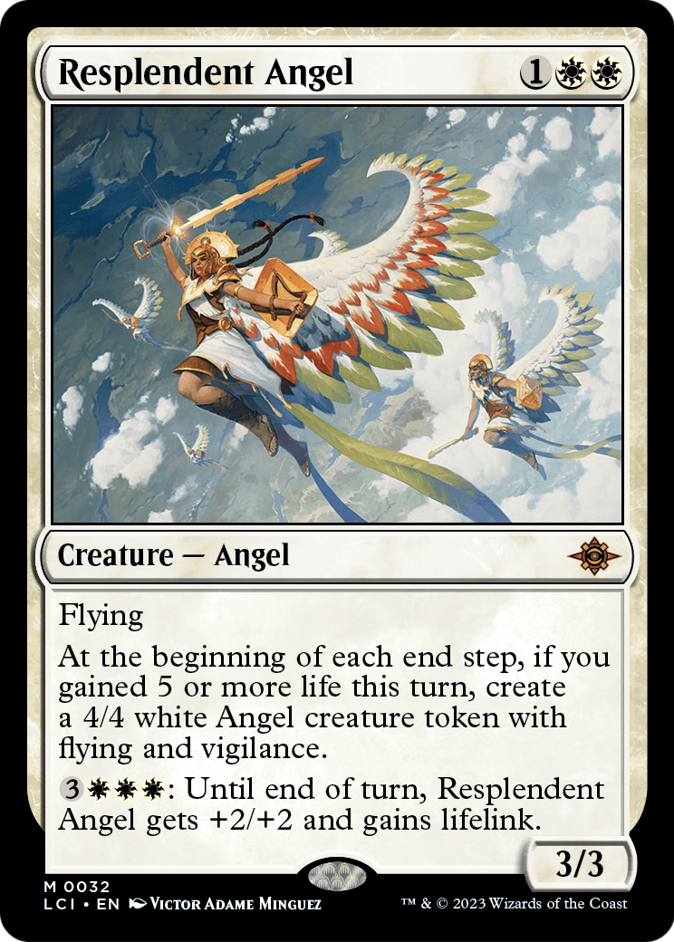 Resplendent Angel (LCI-032) - The Lost Caverns of Ixalan
