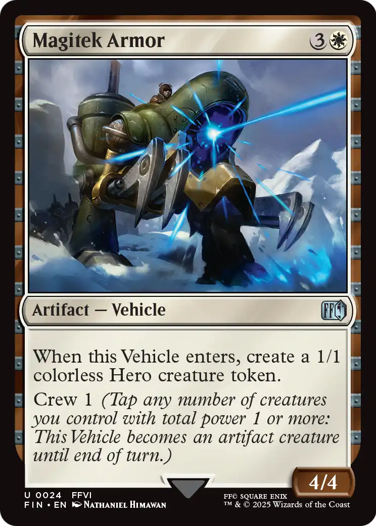 Magitek Armor (FIN-024) - FINAL FANTASY Foil