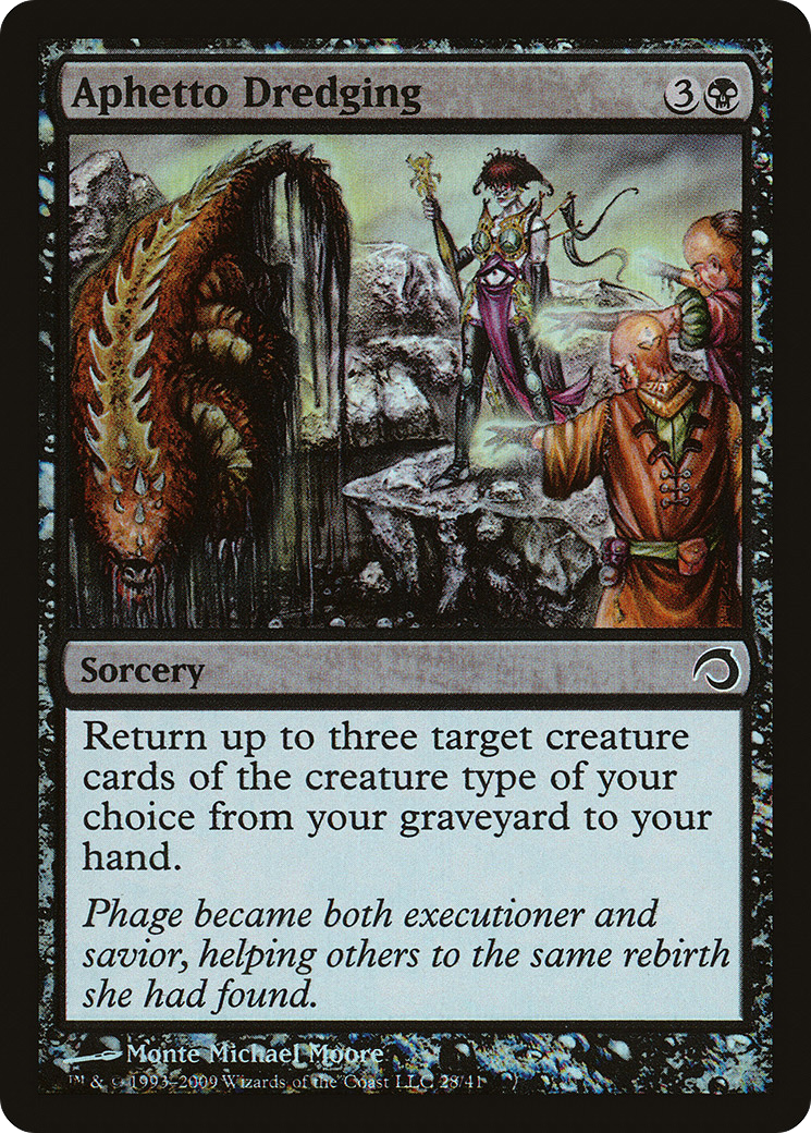 Aphetto Dredging (PDS-028) - Premium Deck Series: Slivers Foil