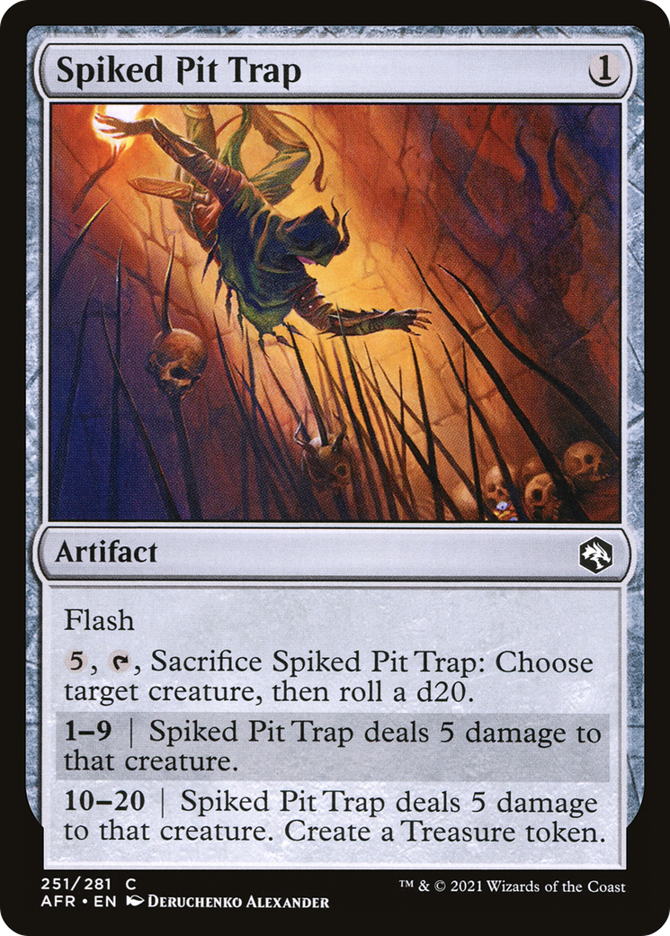 Spiked Pit Trap (AFR-251) - Adventures in the Forgotten Realms Foil