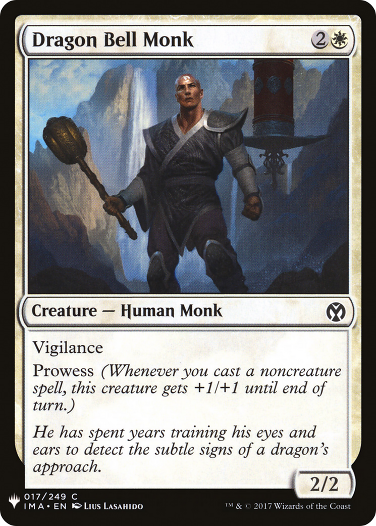 Dragon Bell Monk (LIST-017) - The List
