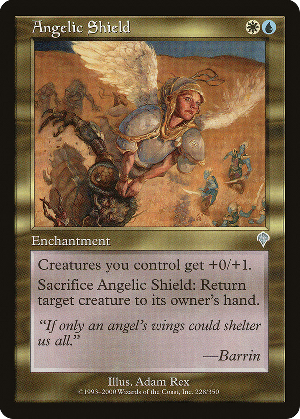Angelic Shield (INV-228) - Invasion Foil