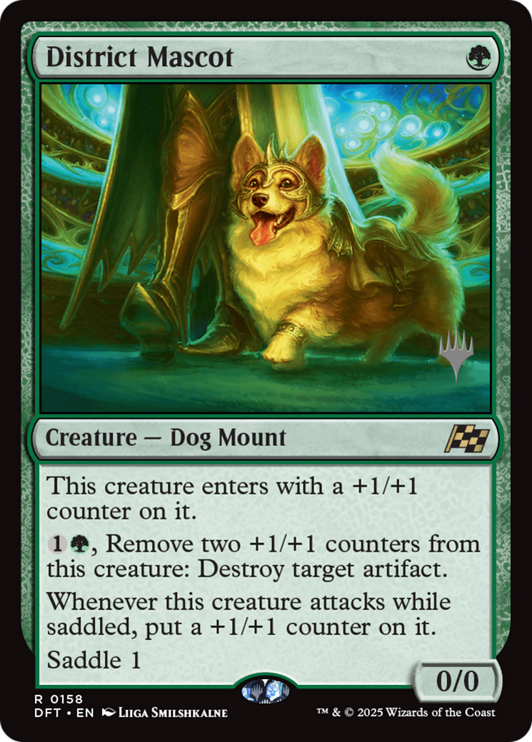 District Mascot (PPDFT-158) - Promo Pack: Aetherdrift Foil