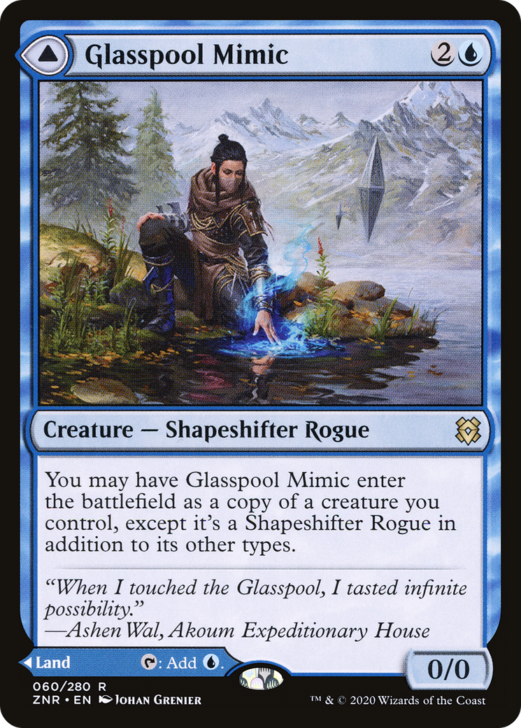 Glasspool Mimic (ZNR-060) - Zendikar Rising Foil