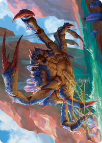 Canyon Crab // Canyon Crab (AOTJ-004) - Outlaws of Thunder Junction Art Series (Borderless)