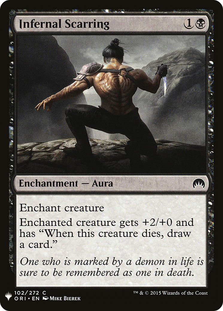 Infernal Scarring (LIST-102) - The List