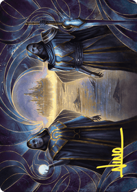 Court of Vantress // Court of Vantress (AWOE-052) - Wilds of Eldraine Art Series (Borderless) Foil
