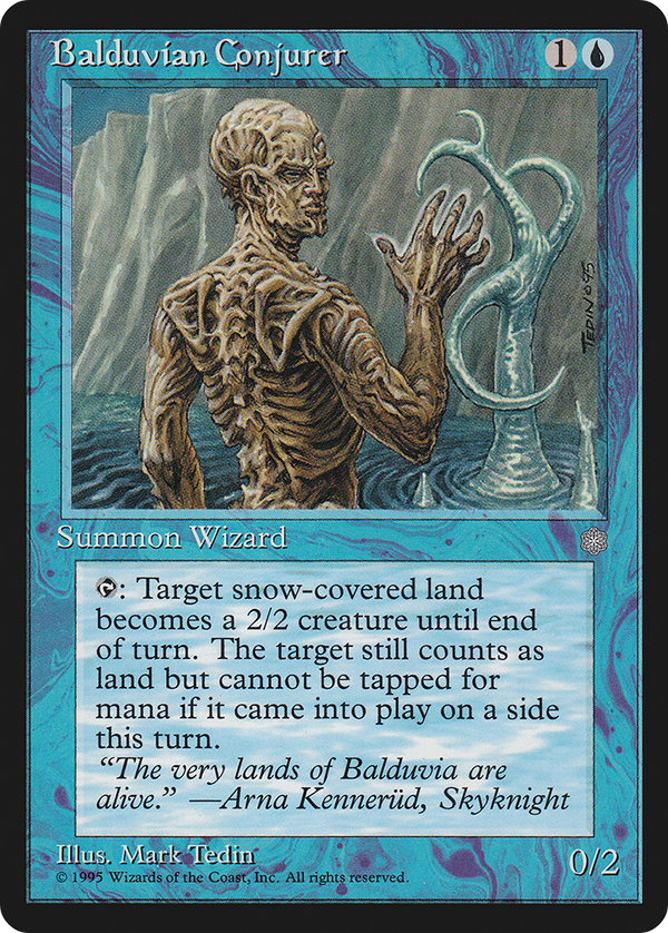 Balduvian Conjurer (ICE-) - Ice Age