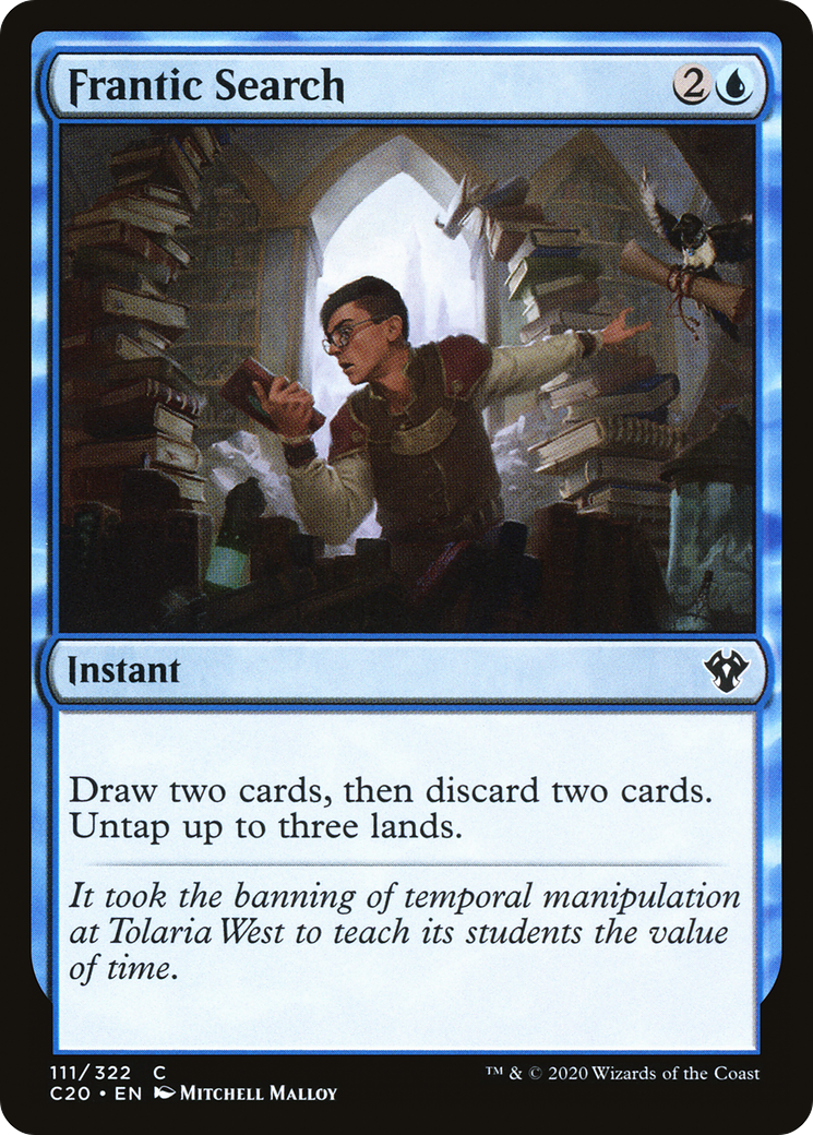 Frantic Search (C20-111) - Commander 2020