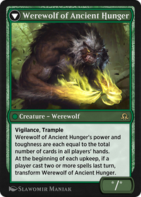 Sage of Ancient Lore // Werewolf of Ancient Hunger (SIR-211) - Shadows over Innistrad Remastered