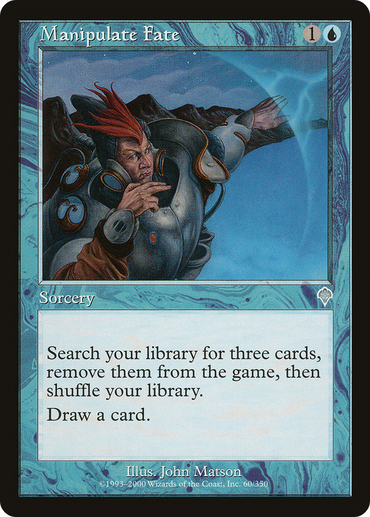 Manipulate Fate (INV-060) - Invasion Foil