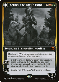 Arlinn, the Pack's Hope (DBL-211) - Innistrad: Double Feature: (Double Faced Transform)
