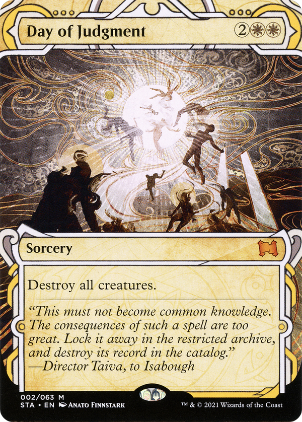 Day of Judgment (STA-002) - Strixhaven Mystical Archive: (Showcase) (Borderless)