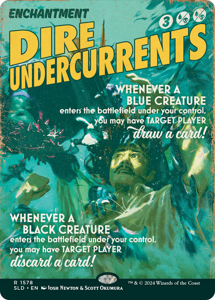 Dire Undercurrents (SLD-1578) - Secret Lair Drop (Borderless)