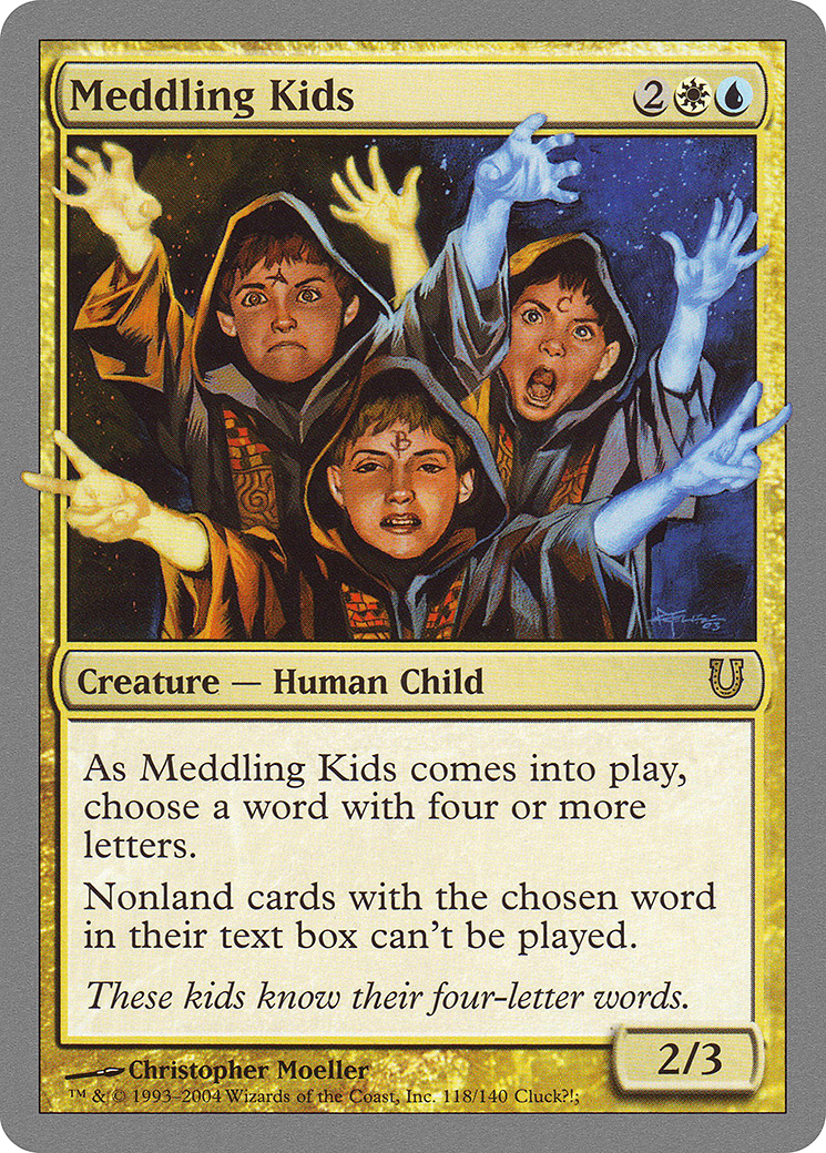 Meddling Kids (UNH-118) - Unhinged