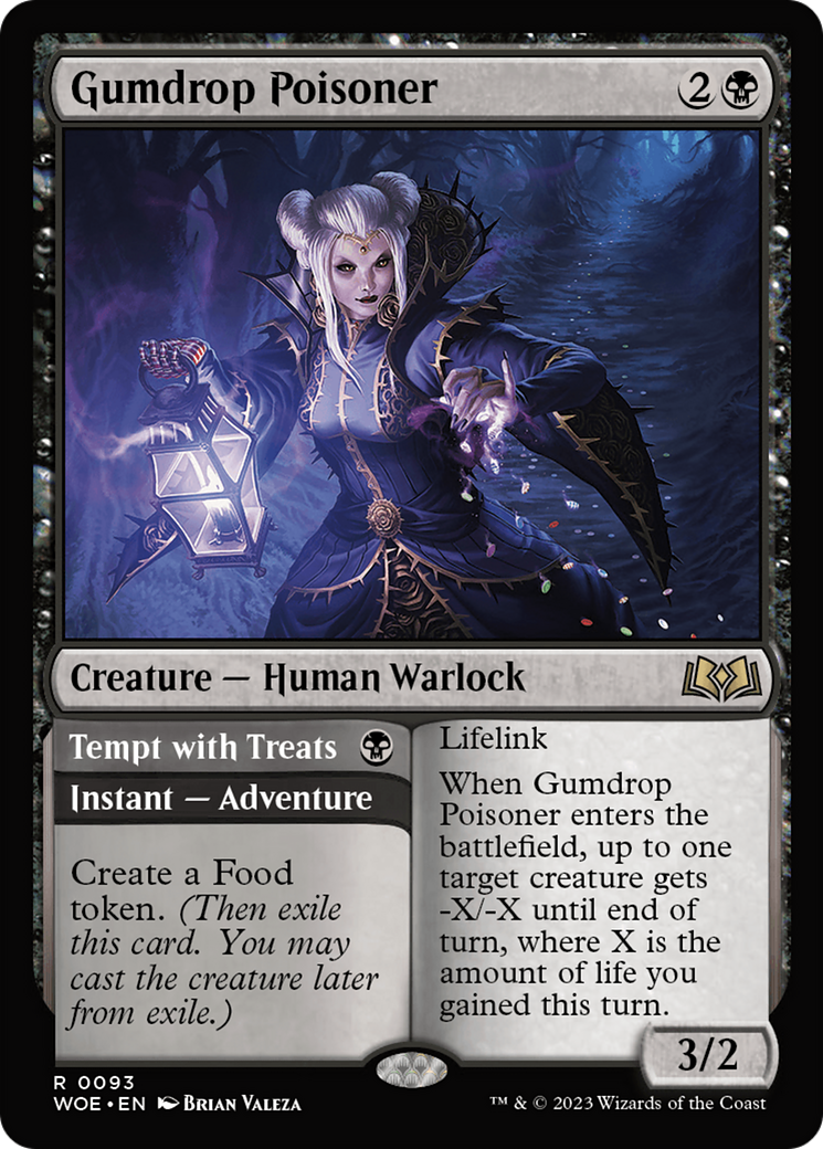 Gumdrop Poisoner (WOE-093) - Wilds of Eldraine Foil
