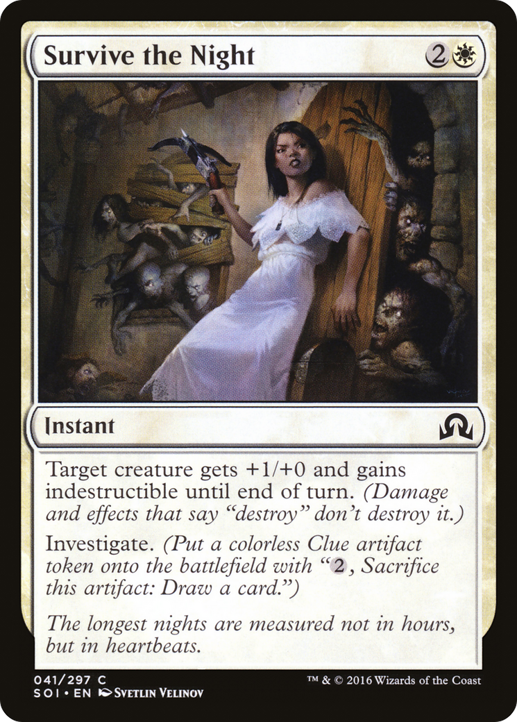 Survive the Night (SOI-041) - Shadows over Innistrad Foil