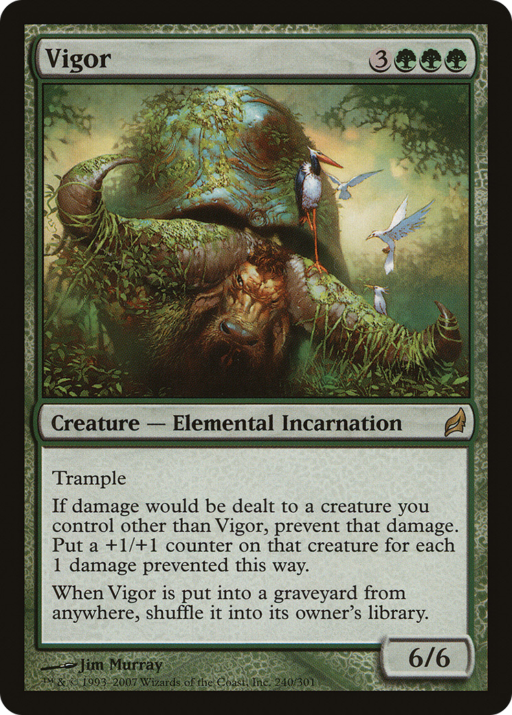 Vigor (LRW-240) - Lorwyn Foil