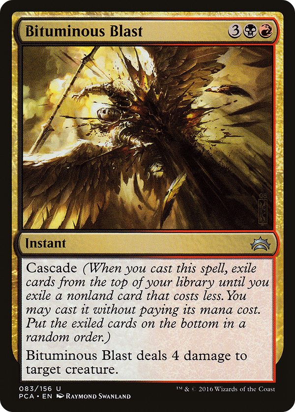 Bituminous Blast (PCA-083) - Planechase Anthology