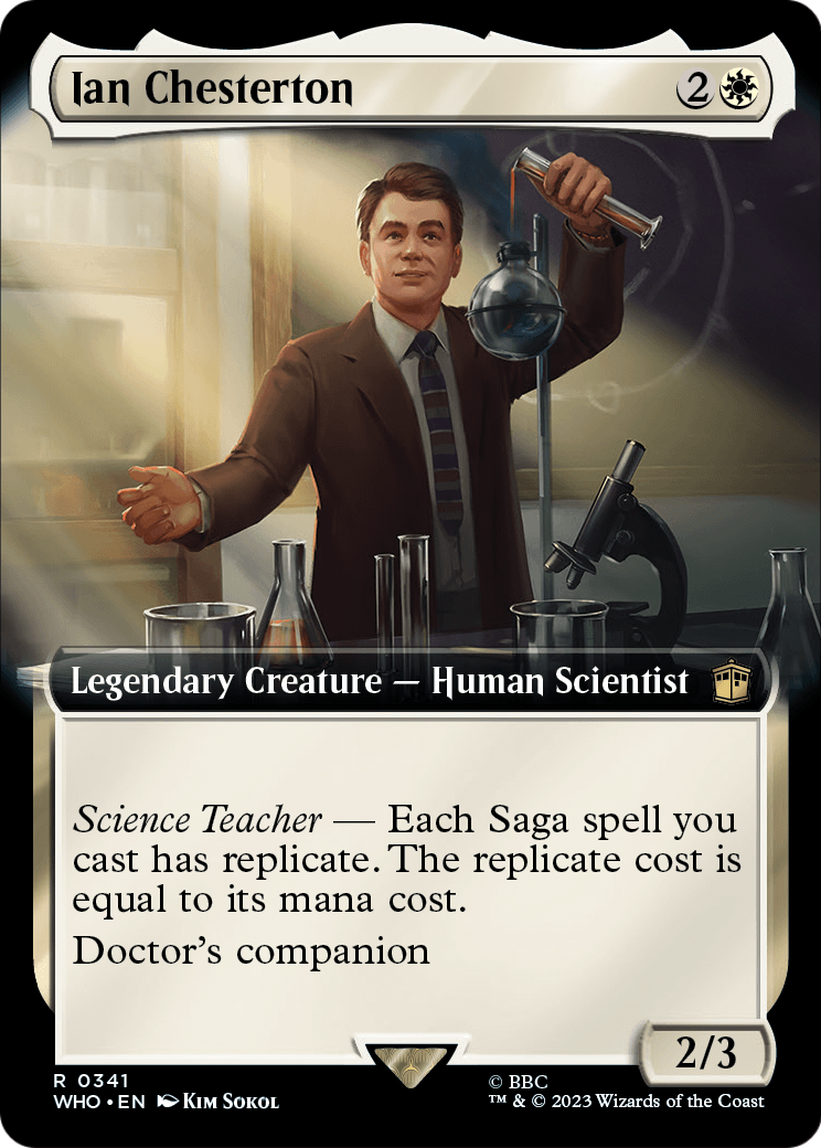 Ian Chesterton (Extended Art) (WHO-341) - Doctor Who: (Extended Art) Foil