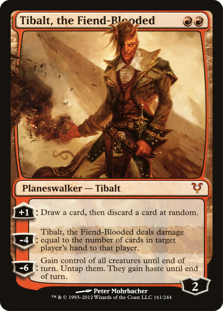 Tibalt, the Fiend-Blooded (AVR-161) - Avacyn Restored Foil